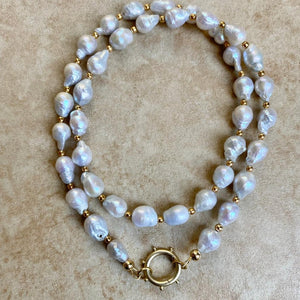 BAROQUE PEARL NECKLACE - ANJOU