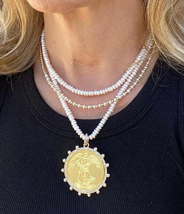 LONG PEARL NECKLACE - JACKIE