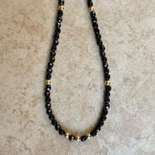 Load image into Gallery viewer, BLACK SPINEL NECKLACE - EGYPT
