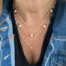 Load image into Gallery viewer, PEARL NECKLACE - NORTH STAR
