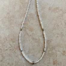 Load image into Gallery viewer, GREY PEARL NECKLACE - GIGI
