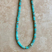 Load image into Gallery viewer, TURQUOISE NECKLACE - SAVANAH
