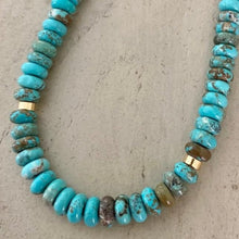 Load image into Gallery viewer, TURQUOISE NECKLACE - SAVANAH
