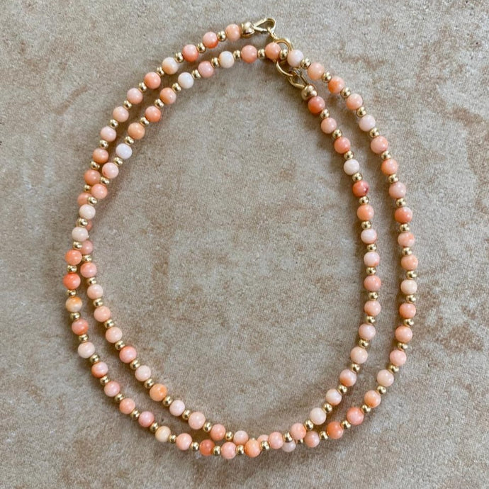 Bamboo Coral Necklace - Pessego