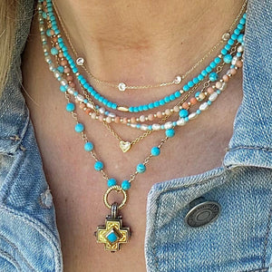 Bamboo Coral Necklace - Pessego