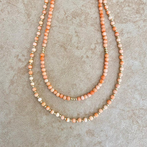 Bamboo Coral Necklace - Pessego