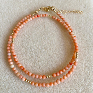 BAMBOO CORAL NECKLACE - PESSEGO