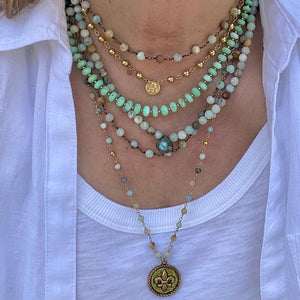 AMAZONITE NECKLACE - BORA BORA