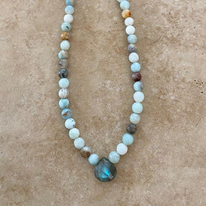 AMAZONITE NECKLACE - BORA BORA