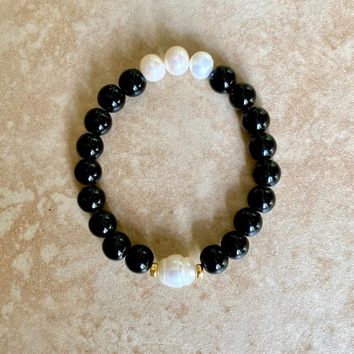 Obsidian Bracelet - Cleo