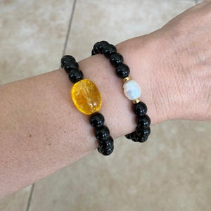 Obsidian Bracelet - Cleo