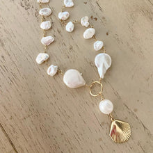 Load image into Gallery viewer, PEARL NECKLACE -KESHI

