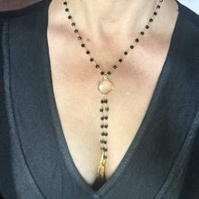 Load image into Gallery viewer, BLACK SPINELNECKLACE - SADIE
