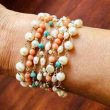 Load image into Gallery viewer, HOWLITE ROSARY BRACELET
