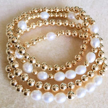Load image into Gallery viewer, GOLD BEADS PEARL

