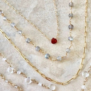 GOLD NECKLACE - COEUR