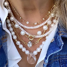 Load image into Gallery viewer, GOLD ZIRCONIA CHOKER - KYLIE
