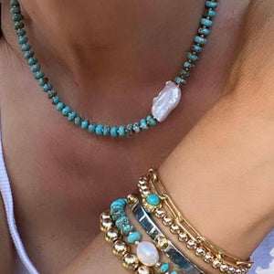 TURQUOISE NECKLACE  - DESERT