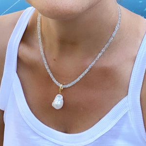 AQUAMARINE CHOKER - IBIZZA