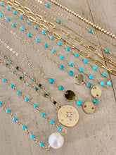 Load image into Gallery viewer, TURQUOISE NECKLACE - STARRY NIGHT
