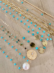 TURQUOISE NECKLACE - STARRY NIGHT