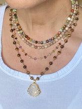 Load image into Gallery viewer, TIGER EYE NECKLACE - HAPPY BUDDHA
