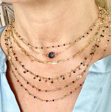 Load image into Gallery viewer, Gemstone Mix Necklace - Rosa
