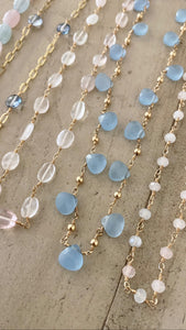 CHALCEDONY NECKLACE - POSITANO