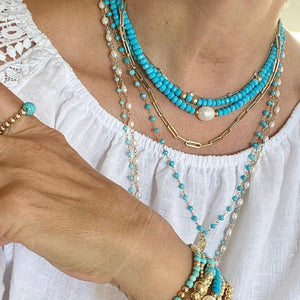 TURQUOISE NECKLACE - PASHA
