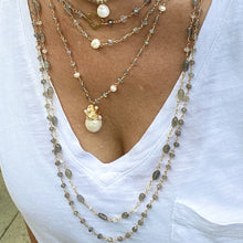 Load image into Gallery viewer, LABRADORITE NECKLACE - AURA
