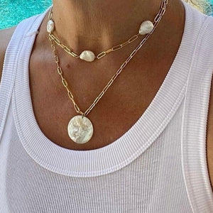 BAROQUE PEARLS NECKLACE - MADDI