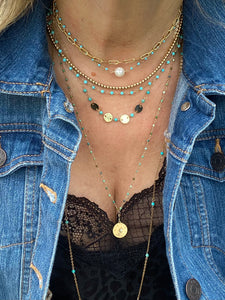 TURQUOISE NECKLACE - STARRY NIGHT