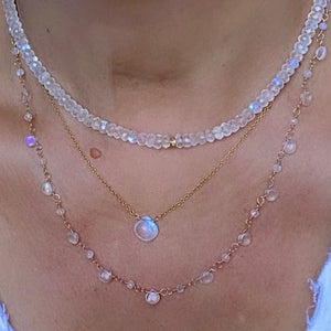 MOONSTONE NECKLACE - GLOW