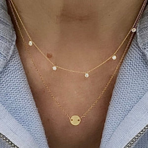 DAINTY GOLD NECKLACE - DISC