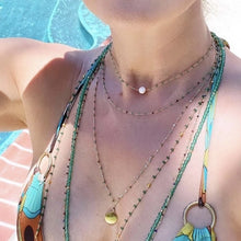 Load image into Gallery viewer, TURQUOISE NECKLACE - STARRY NIGHT
