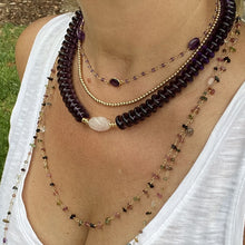 Load image into Gallery viewer, Amethyst Necklace - Tina
