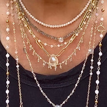 Load image into Gallery viewer, Gemstone Cluster Necklace - Enya
