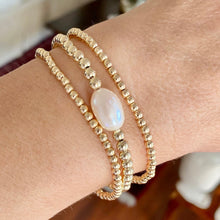 Load image into Gallery viewer, GOLD BEADS WITH PEARL
