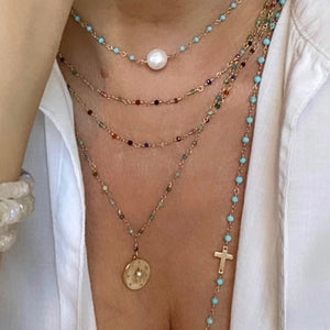 TURQUOISE NECKLACE - STARRY NIGHT