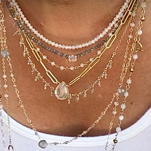 Load image into Gallery viewer, Gemstone Cluster Necklace - Enya
